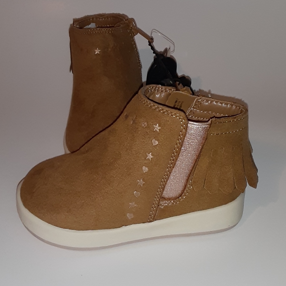 Faux Suede Booties size 5 toddler